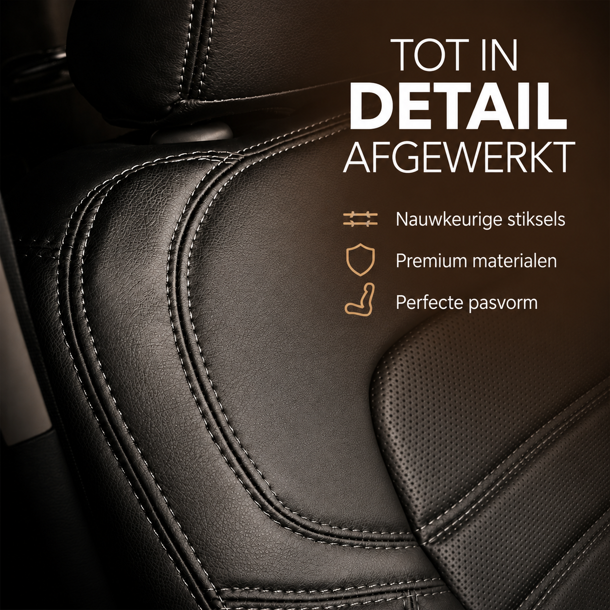 Sitzbezüge Opel Vivaro 2014 - 2019 – Fezz Schwarz – Sitzbezüge aus Kunstleder – perfekte Passform (Sitz/Doppelsitzbank-mit geteilter Sitzfläche und geteilter Rückenlehne der Doppelsitzbank)